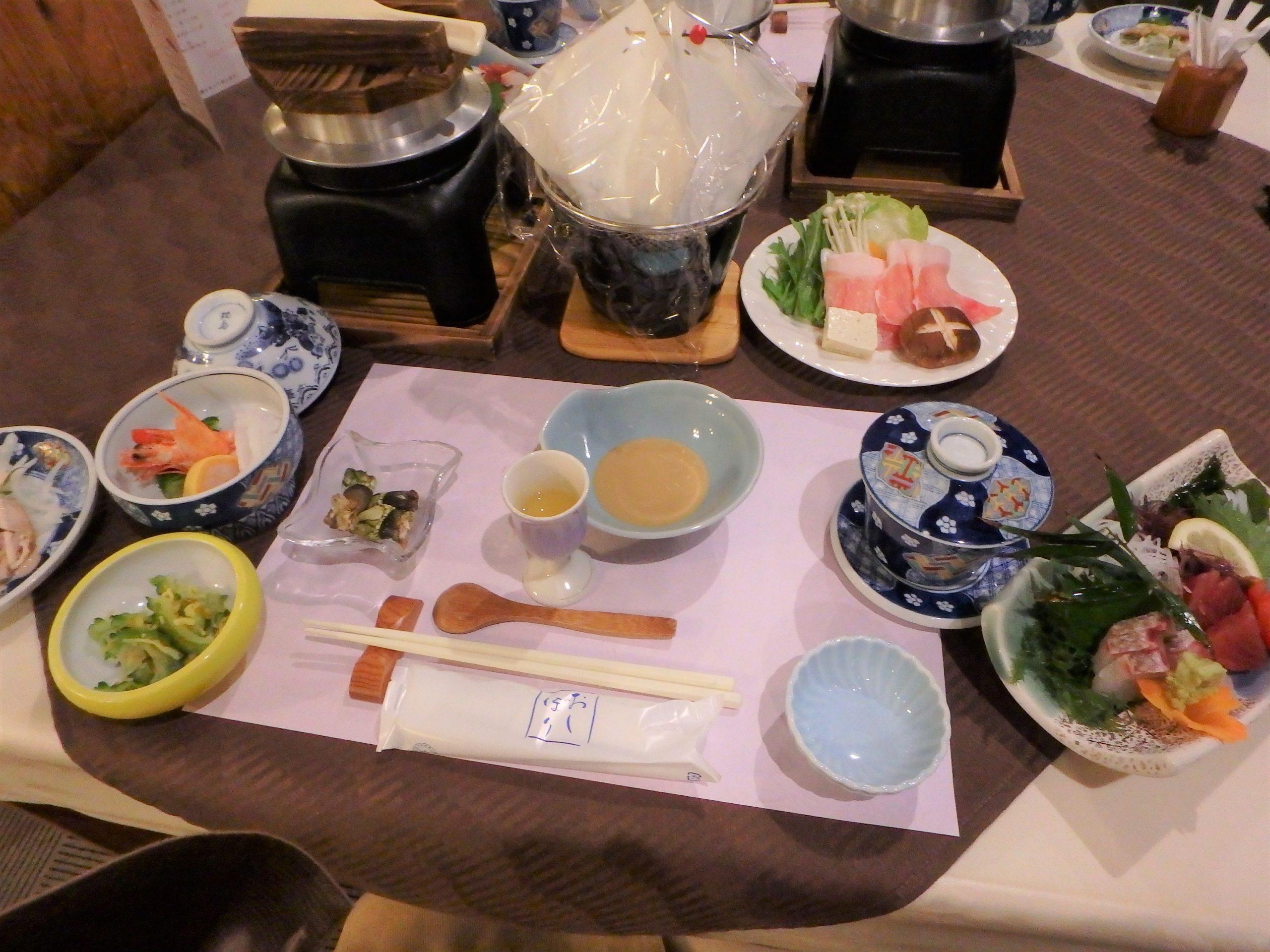 屋久島グリーンホテルの食事夕食